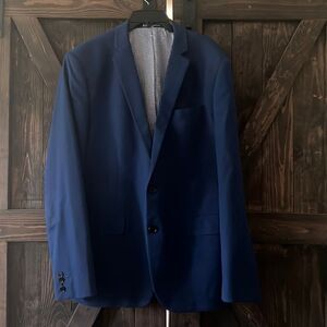 Express Slim Fit navy men’s Dress blazer jacket Sz-44R